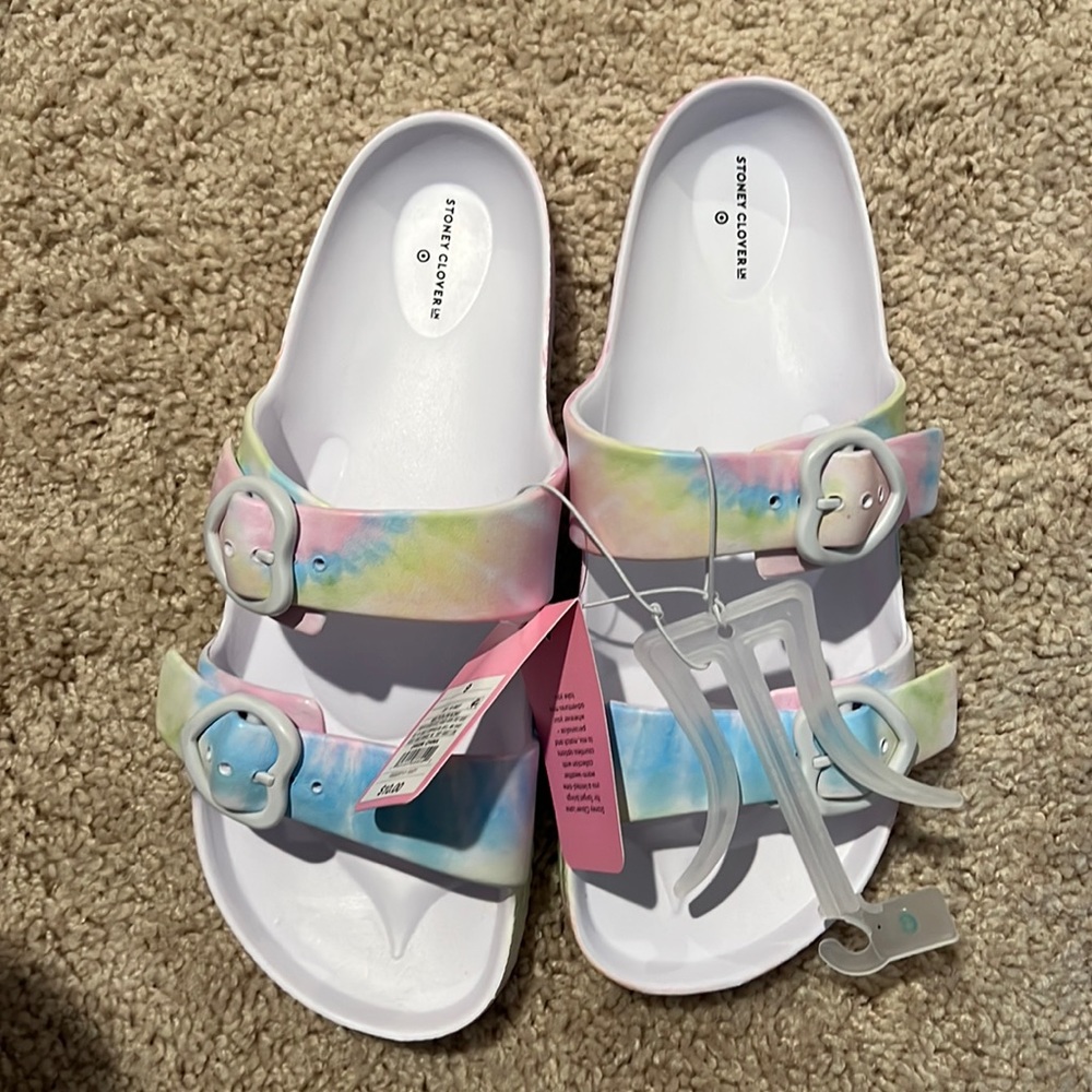 Stoney Clover Lane x Target Tie-Dye Sandals